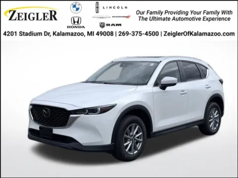 White 2023 Mazda CX-5 2.5 S Preferred Package for sale in Kalamazoo, MI