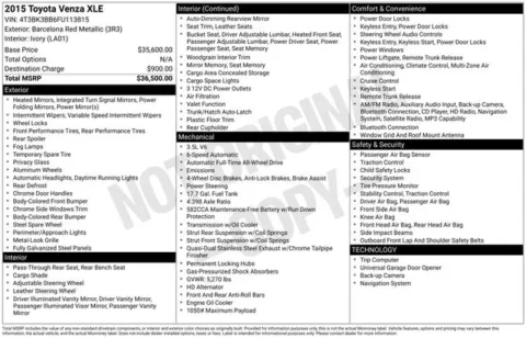 More photos of 2015 Toyota Venza XLE at Zeigler BMW of Kalamazoo, MI