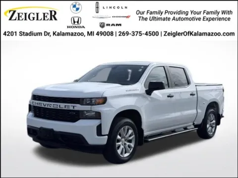 White 2020 Chevrolet Silverado 1500 Custom for sale in Kalamazoo, MI