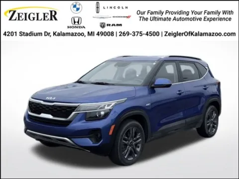 Blue 2023 Kia Seltos S for sale in Kalamazoo, MI