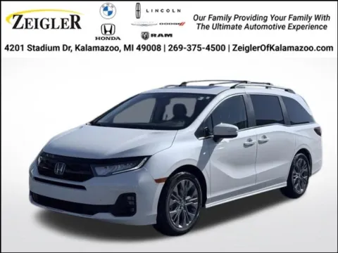 White 2025 Honda Odyssey Touring for sale in Kalamazoo, MI