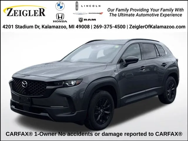Gray 2025 Mazda CX-50 Hybrid Premium for sale in Kalamazoo, MI