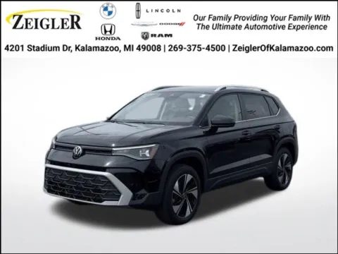 Black 2025 Volkswagen Taos 1.5T SE for sale in Kalamazoo, MI