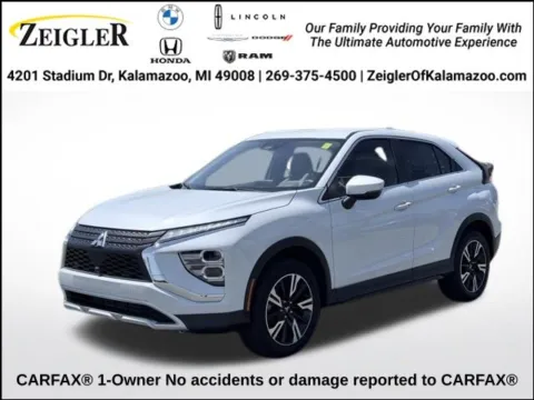 White 2024 Mitsubishi Eclipse Cross SE for sale in Kalamazoo, MI