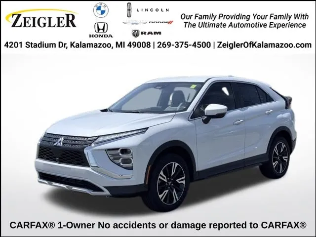 White 2024 Mitsubishi Eclipse Cross SE for sale in Kalamazoo, MI