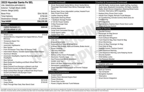 More photos of 2023 Hyundai Santa Fe SEL at Zeigler BMW of Kalamazoo, MI