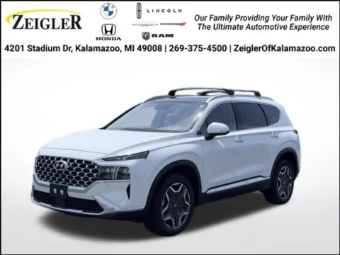 White 2023 Hyundai Santa Fe Limited for sale in Kalamazoo, MI