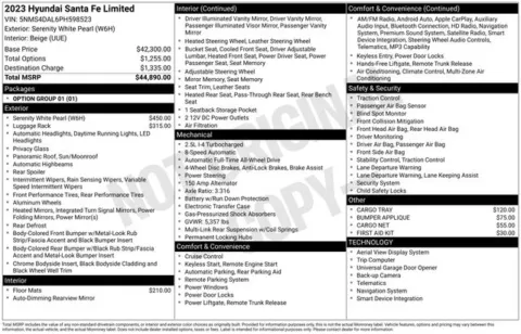 More photos of 2023 Hyundai Santa Fe Limited at Zeigler BMW of Kalamazoo, MI