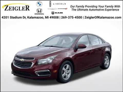 Red 2015 Chevrolet Cruze 1LT for sale in Kalamazoo, MI