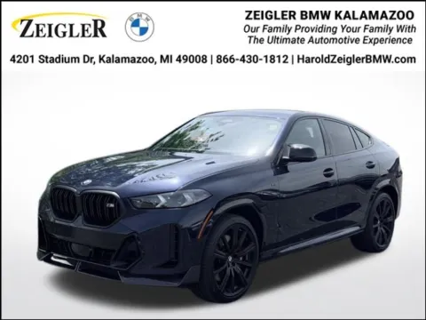 Blue 2025 BMW X6 M60i for sale in Kalamazoo, MI