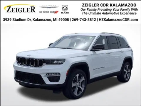 White 2023 Jeep Grand Cherokee Limited for sale in Kalamazoo, MI