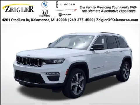 White 2023 Jeep Grand Cherokee Limited for sale in Kalamazoo, MI