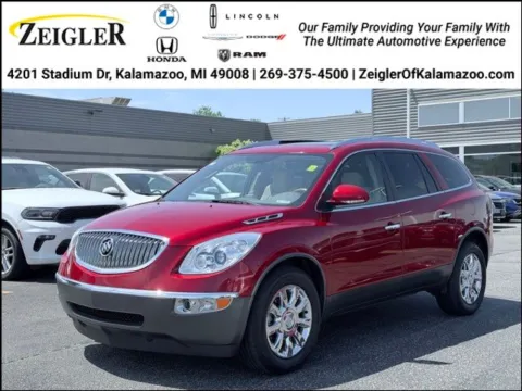 Red 2012 Buick Enclave Leather Group for sale in Kalamazoo, MI