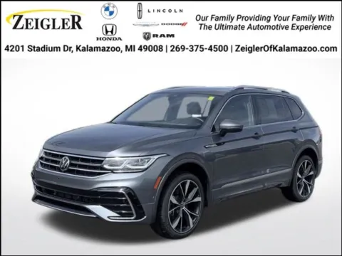 Gray 2023 Volkswagen Tiguan 2.0T SEL R-Line for sale in Kalamazoo, MI