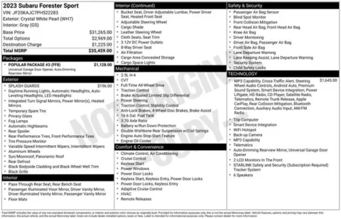 More photos of 2023 Subaru Forester Sport at Zeigler BMW of Kalamazoo, MI
