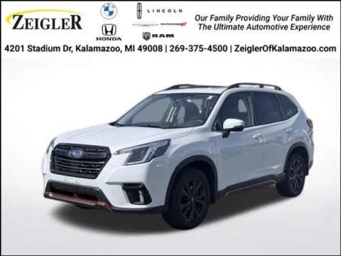 White 2023 Subaru Forester Sport for sale in Kalamazoo, MI