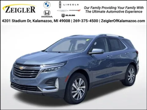 Blue 2024 Chevrolet Equinox Premier for sale in Kalamazoo, MI