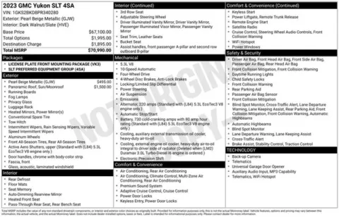 More photos of 2023 GMC Yukon SLT at Zeigler BMW of Kalamazoo, MI