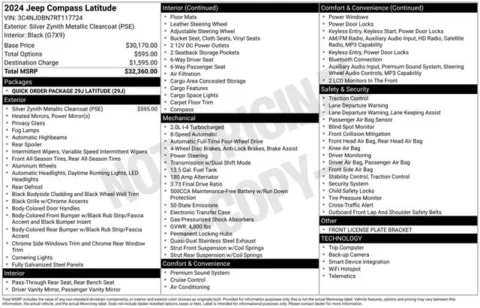 More photos of 2024 Jeep Compass Latitude at Zeigler BMW of Kalamazoo, MI