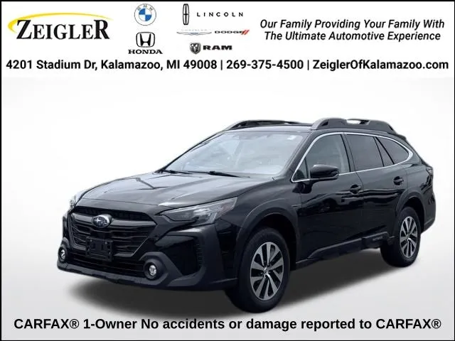 Black 2024 Subaru Outback Premium for sale in Kalamazoo, MI