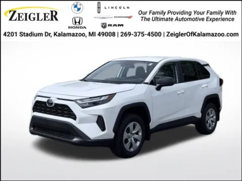 White 2023 Toyota RAV4 LE for sale in Kalamazoo, MI