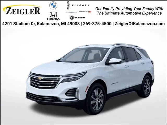 White 2023 Chevrolet Equinox Premier for sale in Kalamazoo, MI