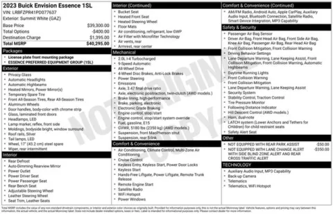 More photos of 2023 Buick Envision Essence at Zeigler BMW of Kalamazoo, MI