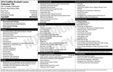 More photos of 2016 Cadillac Escalade Luxury at Zeigler BMW of Kalamazoo, MI