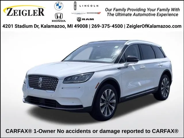 White 2022 Lincoln Corsair Reserve for sale in Kalamazoo, MI