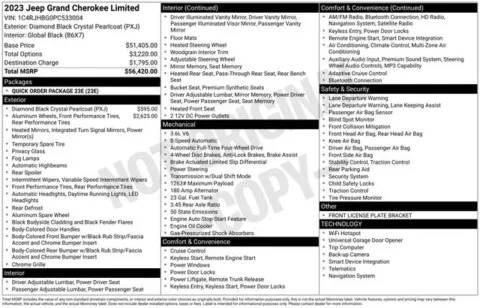 More photos of 2023 Jeep Grand Cherokee Limited at Zeigler BMW of Kalamazoo, MI