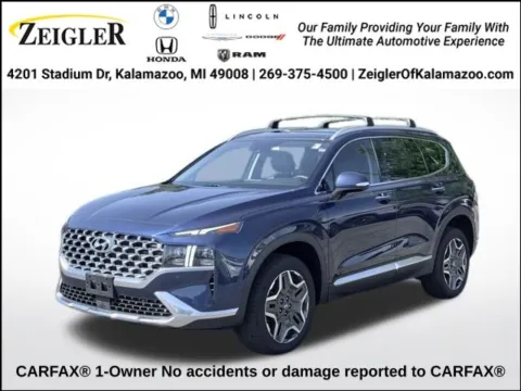 Blue 2023 Hyundai Santa Fe Limited for sale in Kalamazoo, MI