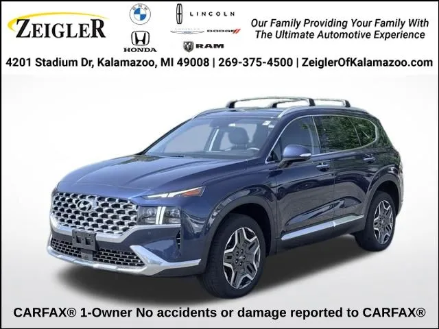 Blue 2023 Hyundai Santa Fe Limited for sale in Kalamazoo, MI