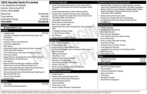 More photos of 2023 Hyundai Santa Fe Limited at Zeigler BMW of Kalamazoo, MI