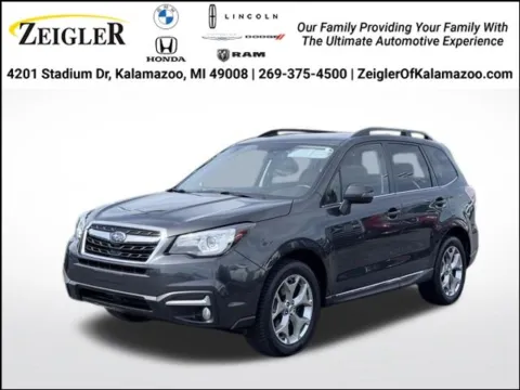 Gray 2017 Subaru Forester 2.5i Touring for sale in Kalamazoo, MI
