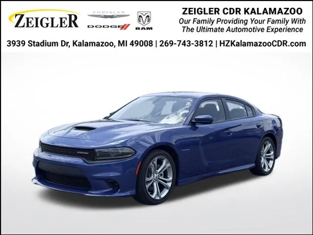 Blue 2022 Dodge Charger R/T for sale in Kalamazoo, MI