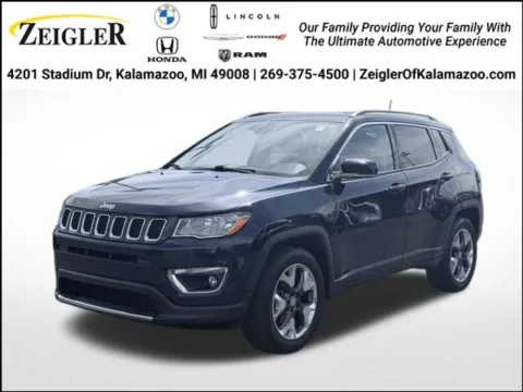 Blue 2018 Jeep Compass Limited for sale in Kalamazoo, MI