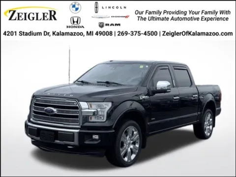 Black 2017 Ford F-150 Limited for sale in Kalamazoo, MI