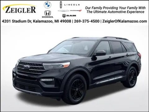 Black 2020 Ford Explorer XLT for sale in Kalamazoo, MI