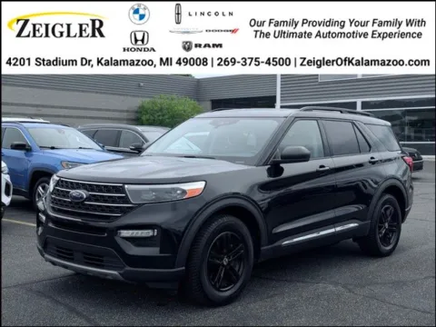 Black 2020 Ford Explorer XLT for sale in Kalamazoo, MI