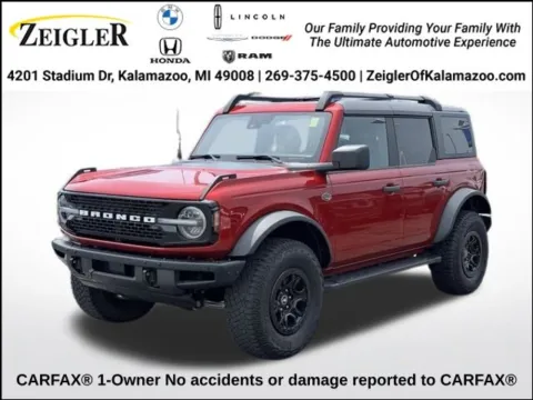 Red 2023 Ford Bronco Wildtrak for sale in Kalamazoo, MI