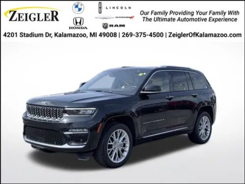 Black 2023 Jeep Grand Cherokee Summit for sale in Kalamazoo, MI