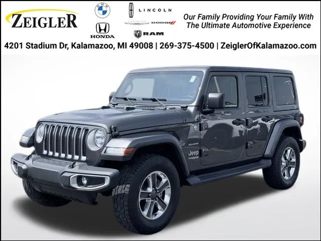 2018 Jeep Wrangler Unlimited Sahara for sale in Kalamazoo, MI