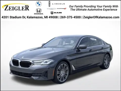 Gray 2021 BMW 5 Series 530i xDrive for sale in Kalamazoo, MI