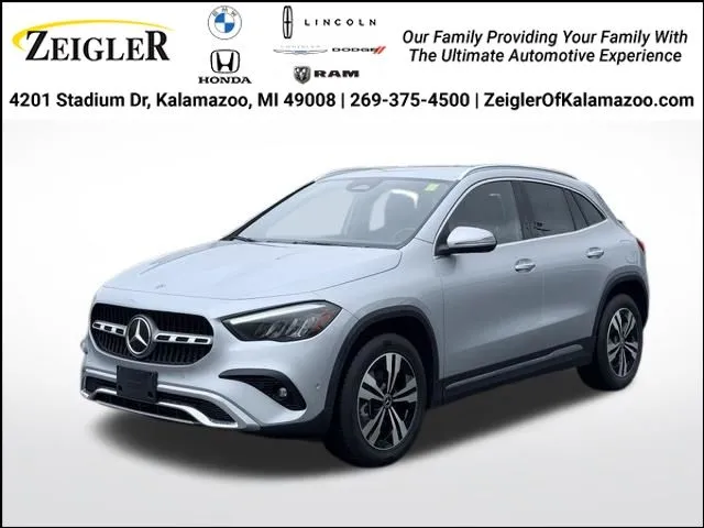 Silver 2025 Mercedes-Benz GLA 250 for sale in Kalamazoo, MI
