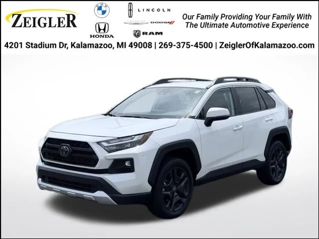 White 2024 Toyota RAV4 Adventure for sale in Kalamazoo, MI