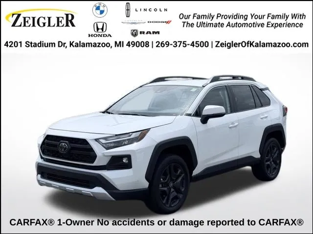White 2024 Toyota RAV4 Adventure for sale in Kalamazoo, MI