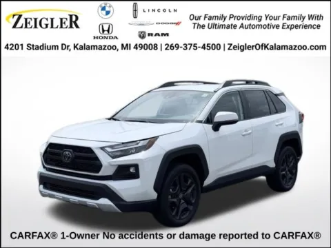 White 2024 Toyota RAV4 Adventure for sale in Kalamazoo, MI