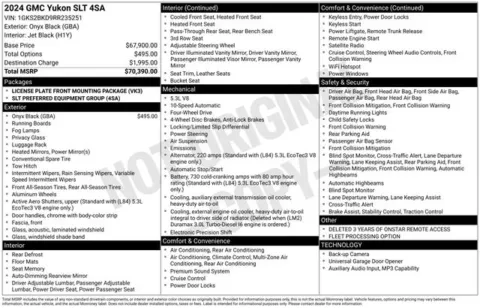 More photos of 2024 GMC Yukon SLT at Zeigler BMW of Kalamazoo, MI