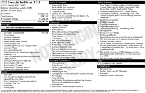 More photos of 2025 Chevrolet TrailBlazer LT at Zeigler BMW of Kalamazoo, MI
