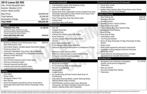 More photos of 2013 Lexus GS 350 at Zeigler BMW of Kalamazoo, MI